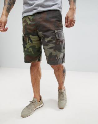 camo levi shorts