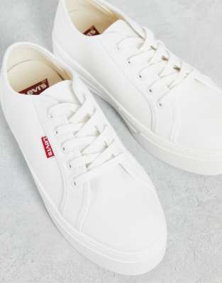 levi flatform trainers