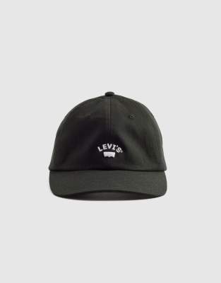 Levi's Levi's canvas logo cap in black
