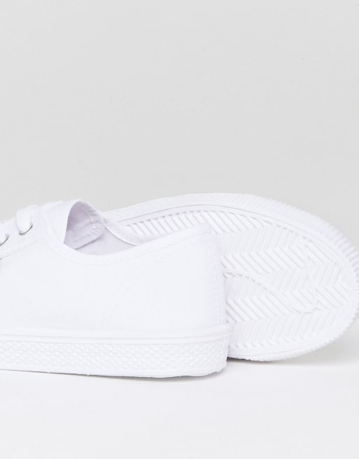 Levi's - Canvas schoenen met rood label in wit, 4 van 4