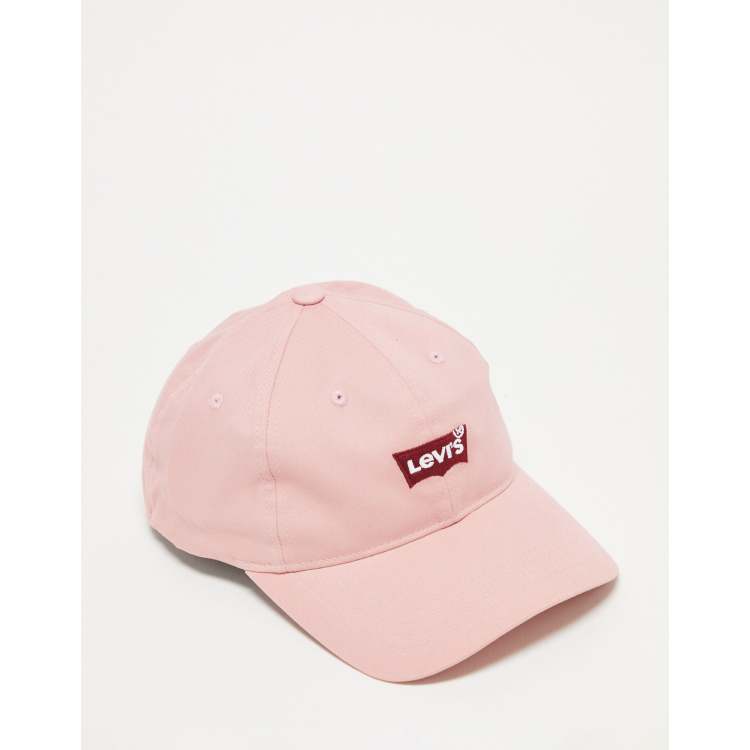 Levi's cap in pink with batwing logo | ASOS