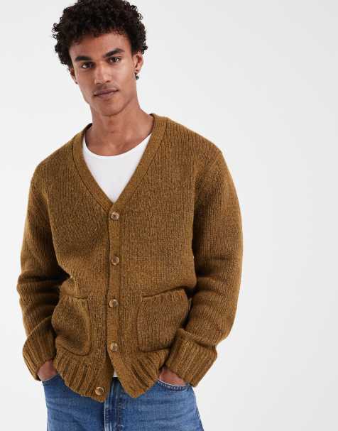 Levi's cardigan lavorato a maglia con bottoni, marrone - view 1