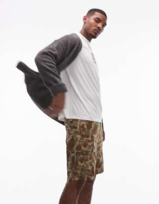 LEVI'S CARRIER CARGO 2 DUCK CAMO RIPSTOP SHORTS 