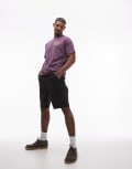 [Levi's] Levi's Carrier cargo canvas shorts in black W34 black