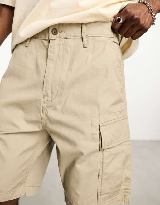 Levi's – Carrier – Cargo-Shorts in Creme mit Taschen, 3 von 4