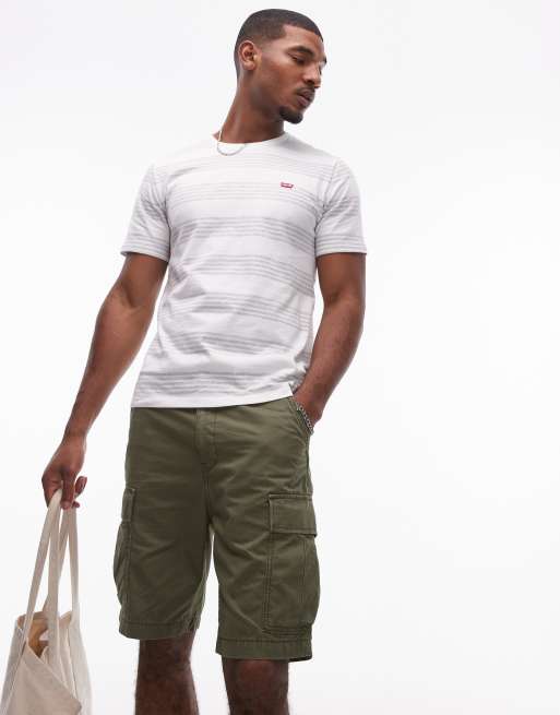 Levi's - Carrier - Mørkegrønne cargoshorts i kanvas, 2 af 5
