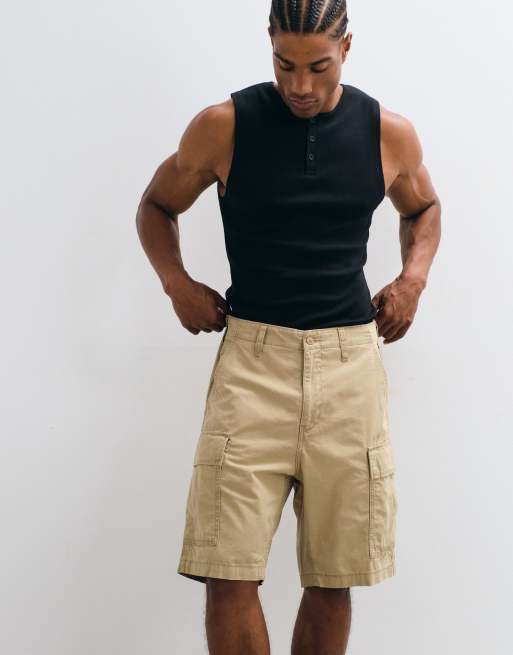 Levi's - Carrier - Pantaloncini cargo color cuoio in tela, 2 di 5