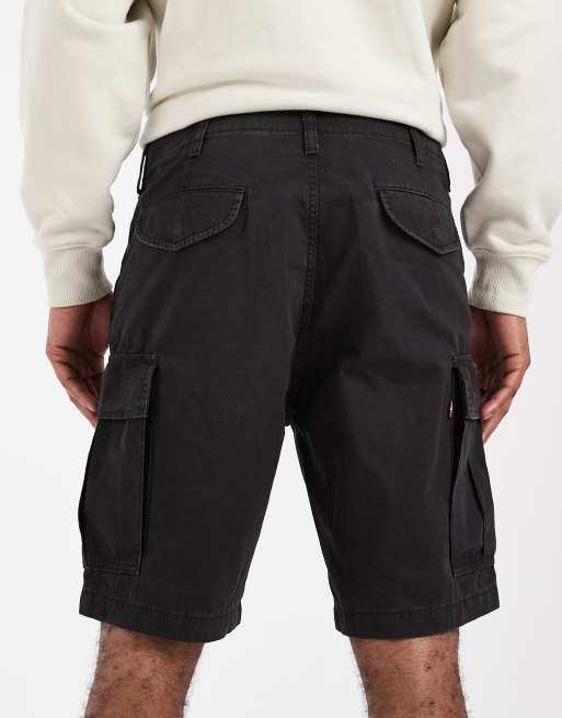 Levi's - Carrier - Short cargo en toile - Noir, 4 de 5