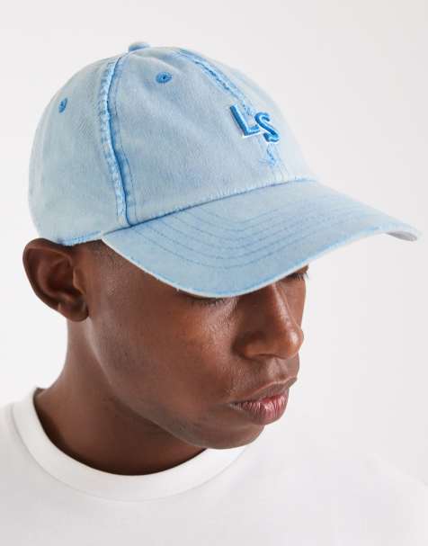 Levi's - Casquette à logo monogramme LS - Bleu délavé - view 1