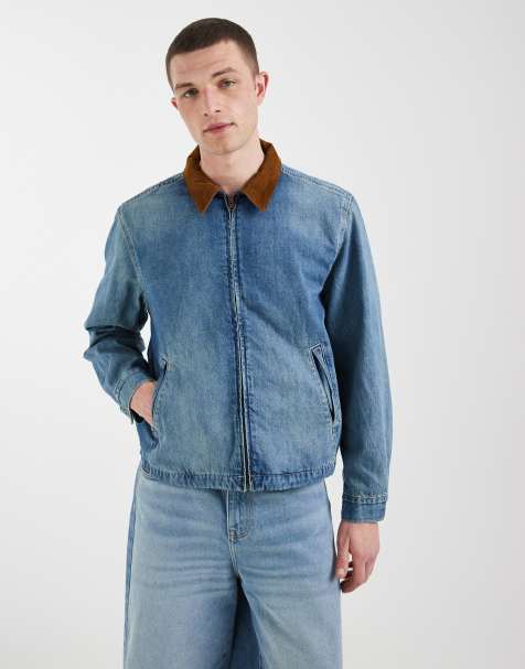 Levi's - Castro - Giacca da lavoro in denim blu slavato - view 1