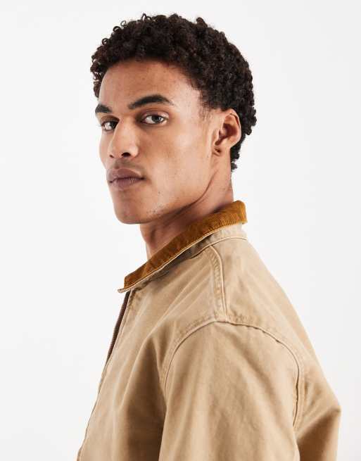 Levi's - Castro - Lysebrun arbejdsjakke i denim, 4 af 5