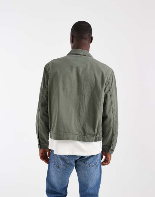 Levi's castro zipped jacket in grey, 5 of 5