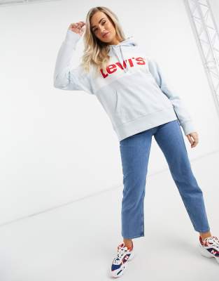 cinched hoodie levis