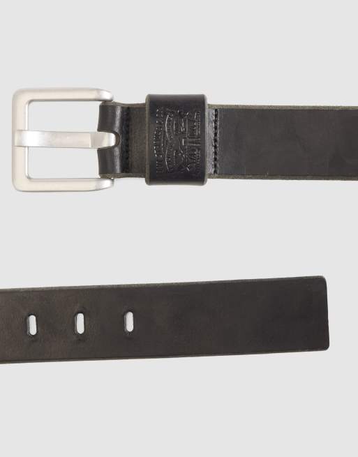 Levi's ceinture Arlo à boucle large noire, 2 de 4