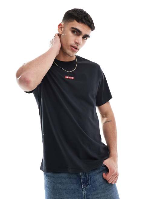 Levi's T-shirt Garçon Sketch Logo - 100% Coton - Manches Courtes - Col Rond - Design Graphique Poitrine