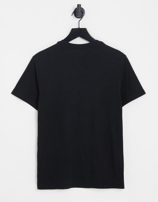 Levi's central batwing badge logo vintage t-shirt in black, 4 of 4