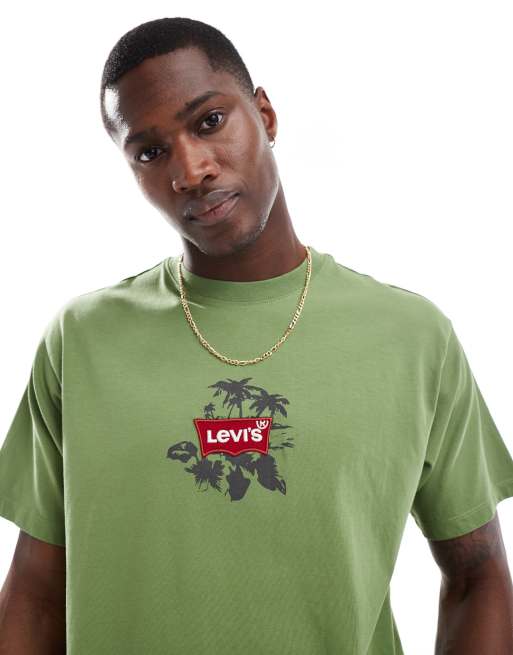 Levis floral t shirt outlet