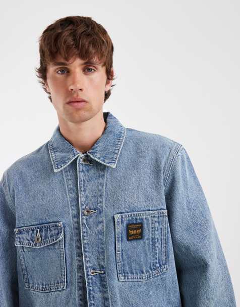 Levi's - chaqueta de trabajo denim Berkley en azul claro - view 1