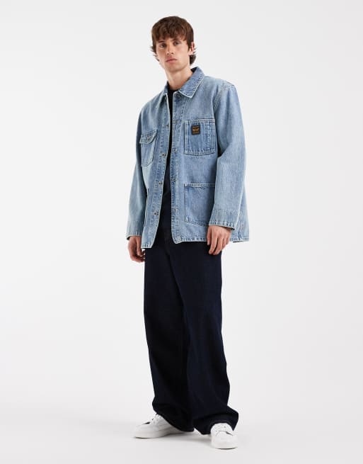 Levi's - chaqueta de trabajo denim Berkley en azul claro, 2 de 5