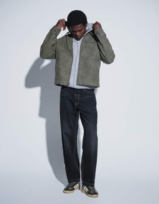 Levi's - chaqueta harrington estampada Cristobal en caqui, 2 de 5