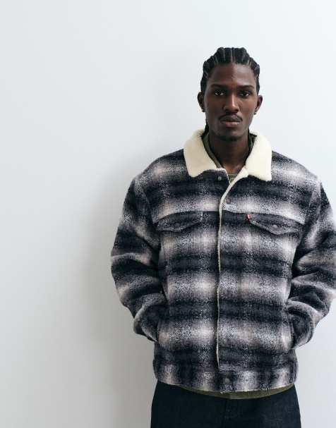 Levi's - chaqueta sherpa abotonada - view 1