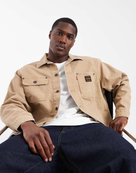 Levi's - chaqueta trucker Workwear en camel - view 1