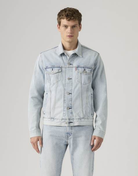 Levi's - Chaqueta vaquera azul de estilo camionero - view 1