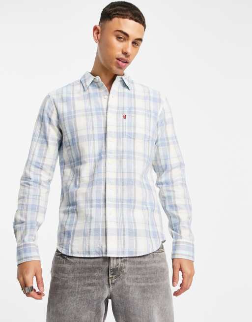 Levis on sale checkered shirt