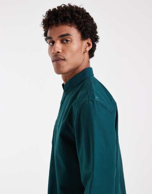 Levi's chemise authentique boutonnée verte, 4 de 5