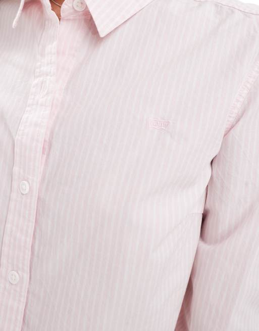 ISABEL MARANT ETOILE - Chemise rose à rayures noires