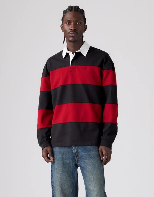 Levi's chemise de rugby union à empiècements multicolore, 1 de 4