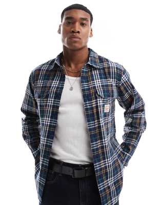 Levi's - Chemise de travail classique à carreaux - Bleu marine