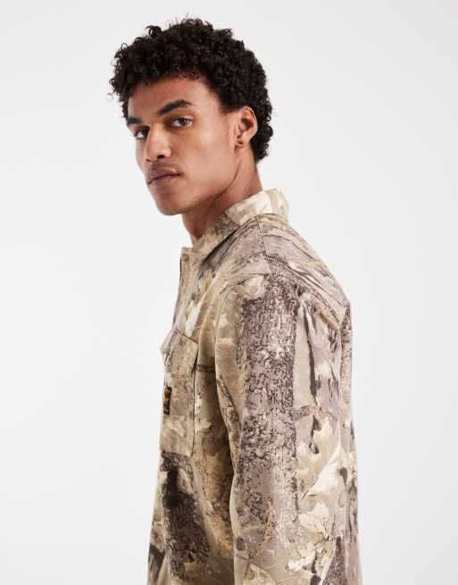 Levi's chemise Workwear à poche camouflage marron, 4 de 5