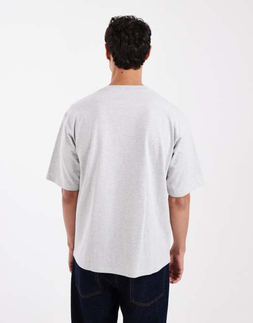 Levi's chest pocket tab t-shirt in grey marl, 3 of 5