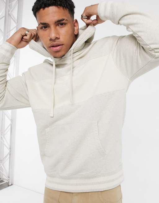 Levi s chest stripe logo hoodie in beige