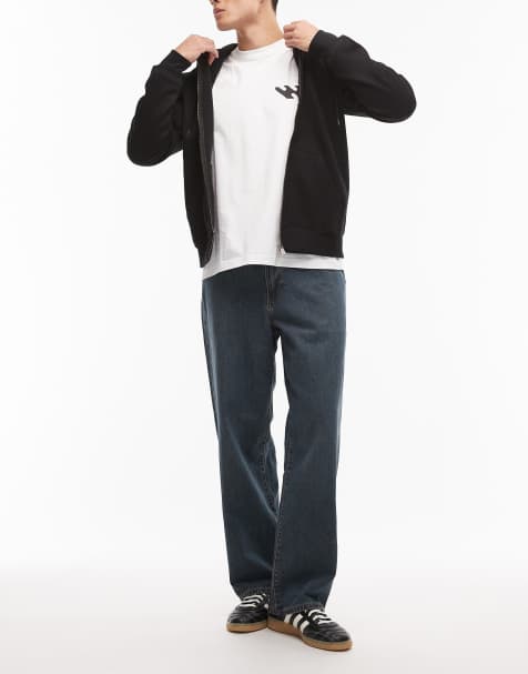 Levi's 578 baggy jeans in dark wash 