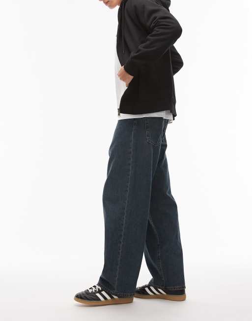 Levi's – Ciemnoniebieskie jeansy baggy 578 , 3 z 5