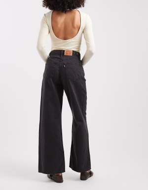 Levi's cinch baggy jeans in black