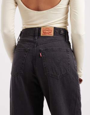 Levi's cinch baggy jeans in black