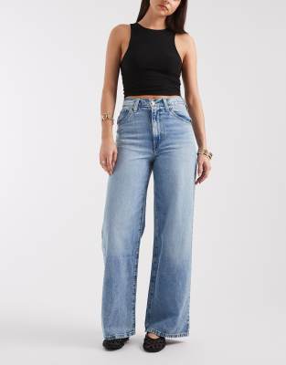 Levi's Levi's cinch baggy jeans in light blue