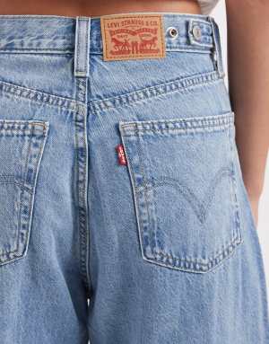 Levi's cinch baggy jeans in light blue