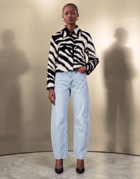 Levi's cinch barrel jeans in bleach wash - view 1