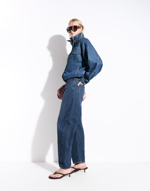 Levi's cinch barrel jeans in dark wash, 2 of 9