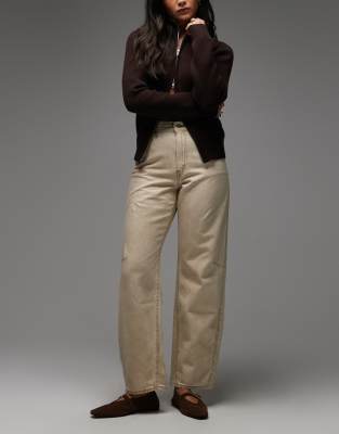 Levi's - Cinch-Barrel-Jeans in Ecru-Weiß