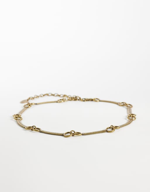 Levi's cintura Franchesca color oro