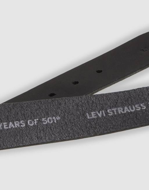Levi's - cinturón Heritage negro, 4 de 4
