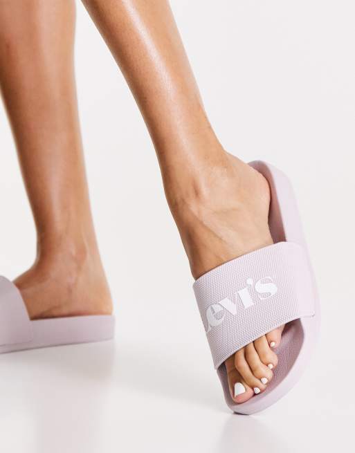 Levi's - Claquettes à logo - Lilas, 2 de 4