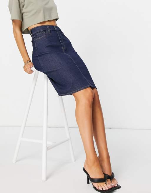 Levi's classic denim on sale skirt