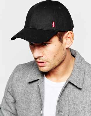 levis black cap