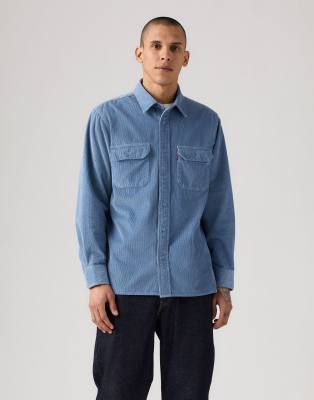 Levi's - Classic - Chemise utilitaire en velours côtelé - Bleu coucher de soleil neutre